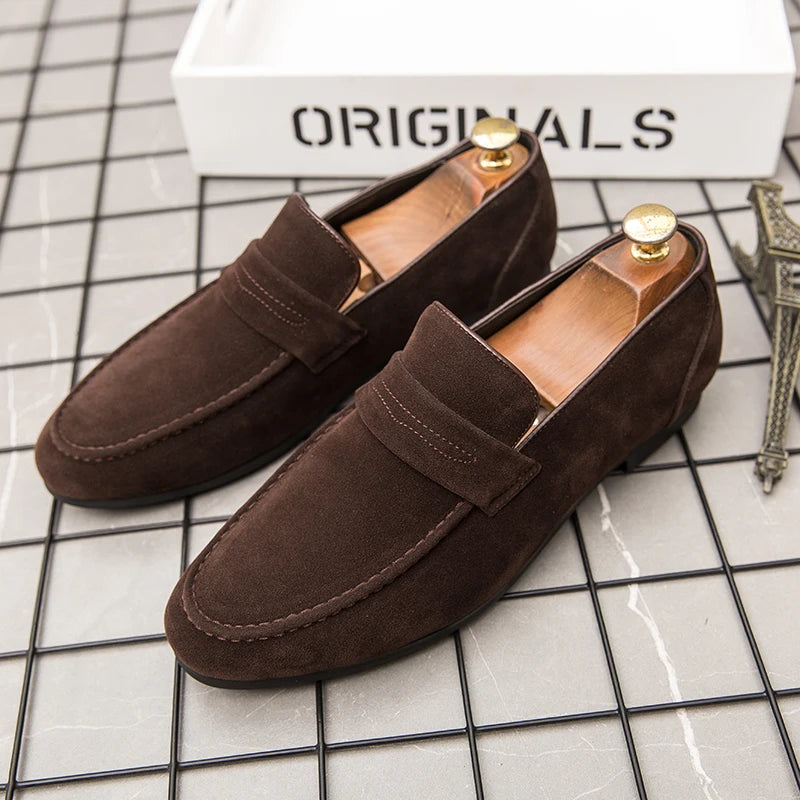 Hard Wearing Breathable Formal Loafers Shoes Men