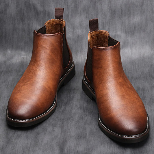 Men Chelsea Boots Brand Retr