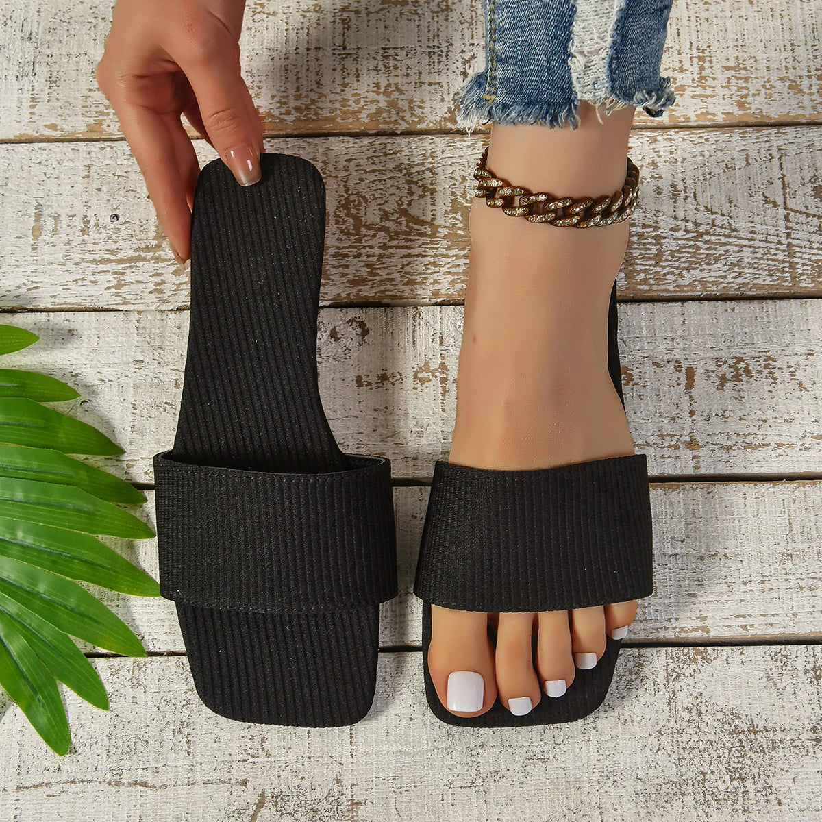 Women's Casual Flat Slipper