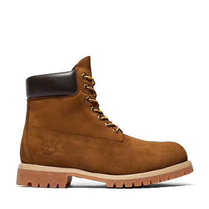 Timberland Men's Premium 6 Inch Lace Up Waterproof Boot, Wheat-NEW 2024, 10 Medium