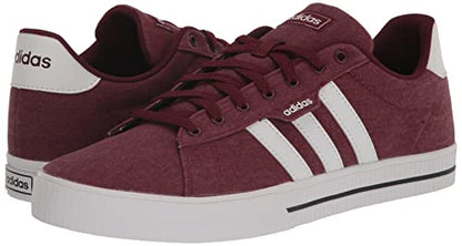 adidas Men's Daily 3.0 Skate Shoe, Dove Grey/Core Black/Cloud White, 10