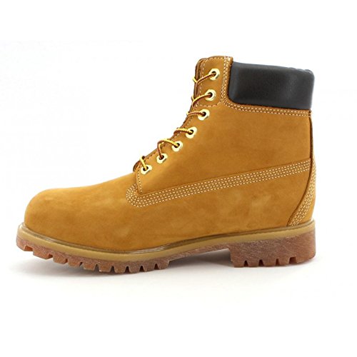 Timberland Men's Premium 6 Inch Lace Up Waterproof Boot, Wheat-NEW 2024, 10 Medium