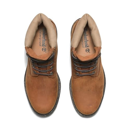 Timberland Men's Premium 6 Inch Lace Up Waterproof Boot, Wheat-NEW 2024, 10 Medium