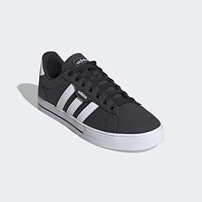 adidas Men's Daily 3.0 Skate Shoe, Dove Grey/Core Black/Cloud White, 10