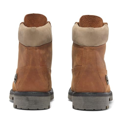 Timberland Men's Premium 6 Inch Lace Up Waterproof Boot, Wheat-NEW 2024, 10 Medium