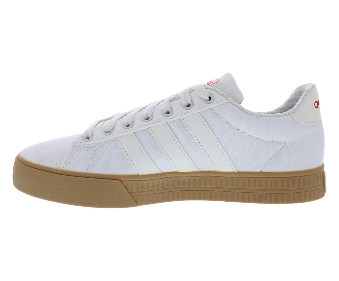 adidas Men's Daily 3.0 Skate Shoe, Dove Grey/Core Black/Cloud White, 10
