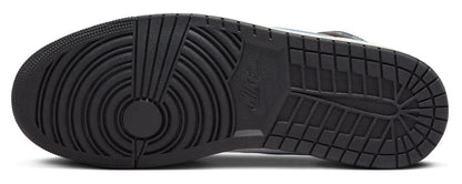 Air Jordan 1 Mid SE Men's Shoes (HV0789-010, Black/White/Metallic Gold/Metallic Silver) Size 11