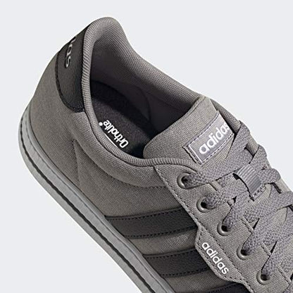 adidas Men's Daily 3.0 Skate Shoe, Dove Grey/Core Black/Cloud White, 10