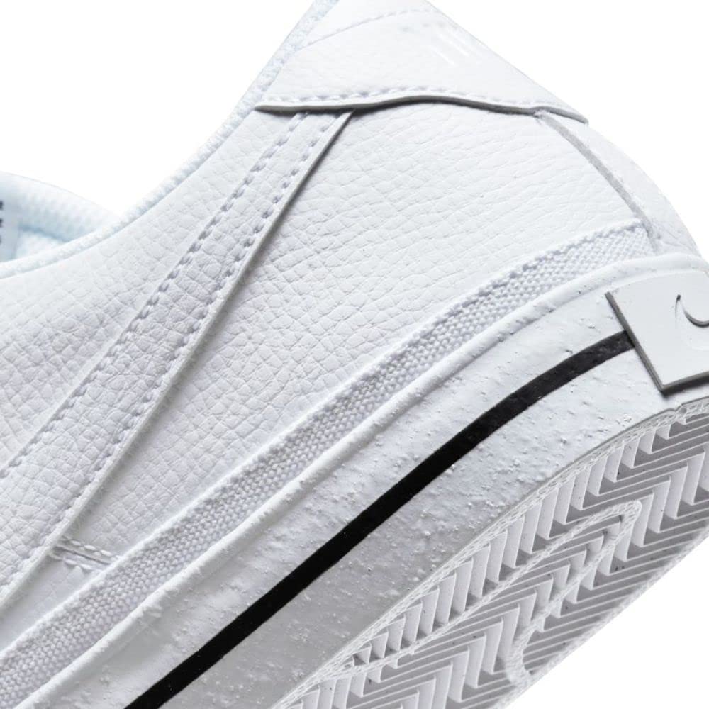 Nike Men's Court Legacy Gymnastics Shoe, White Black Desert Ochre Gum Light Brown, 10 UK