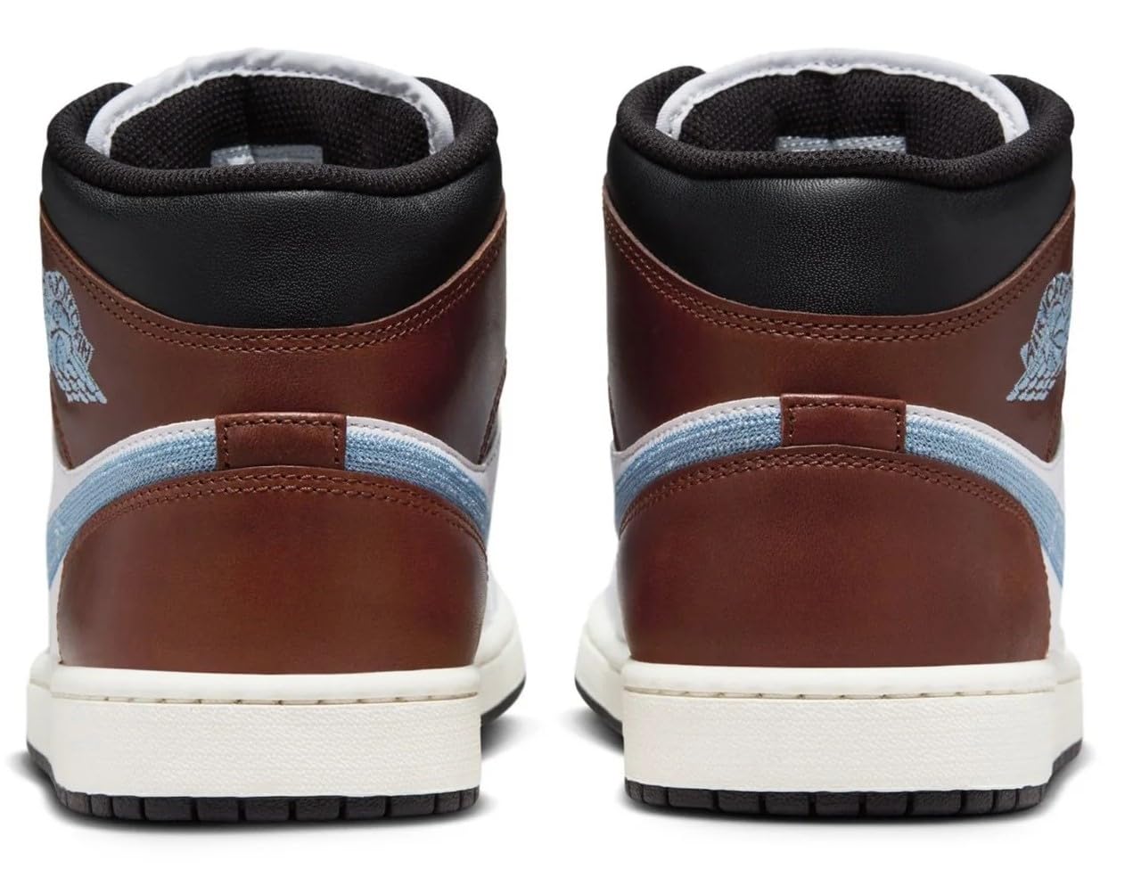 Air Jordan 1 Mid SE Men's Shoes (HV0789-010, Black/White/Metallic Gold/Metallic Silver) Size 11