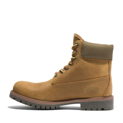 Timberland Men's Premium 6 Inch Lace Up Waterproof Boot, Wheat-NEW 2024, 10 Medium