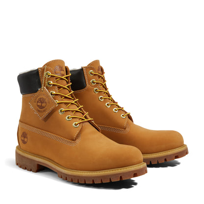 Timberland Men's Premium 6 Inch Lace Up Waterproof Boot, Wheat-NEW 2024, 10 Medium