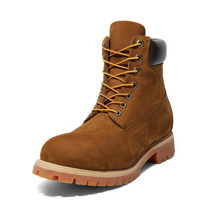Timberland Men's Premium 6 Inch Lace Up Waterproof Boot, Wheat-NEW 2024, 10 Medium