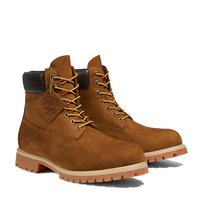Timberland Men's Premium 6 Inch Lace Up Waterproof Boot, Wheat-NEW 2024, 10 Medium