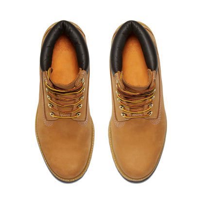 Timberland Men's Premium 6 Inch Lace Up Waterproof Boot, Wheat-NEW 2024, 10 Medium