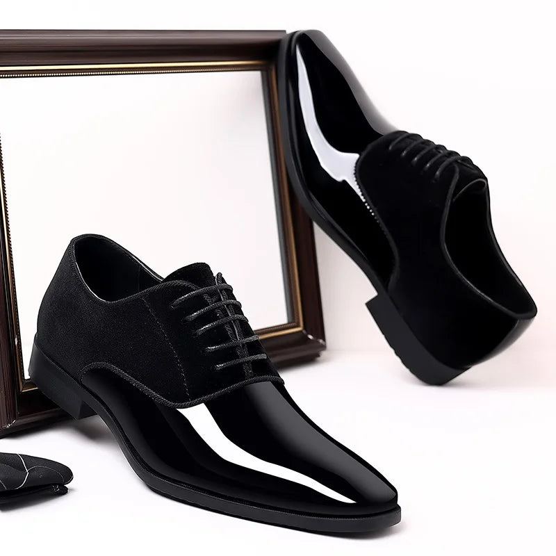 Men Fashion Light Low-top British Suede Breathable Shoes