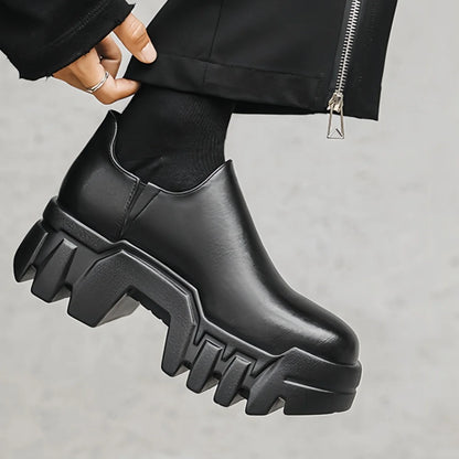 Fashion Size Men Platform Loafer