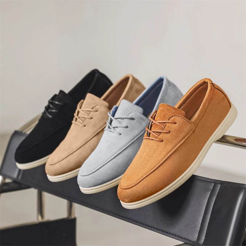 Top Designer Men´s Leather Casual Luxury  Fashion Shoes