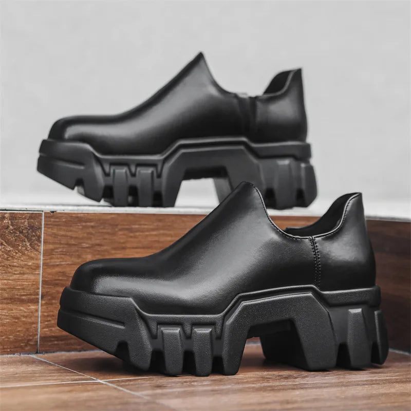 Fashion Size Men Platform Loafer