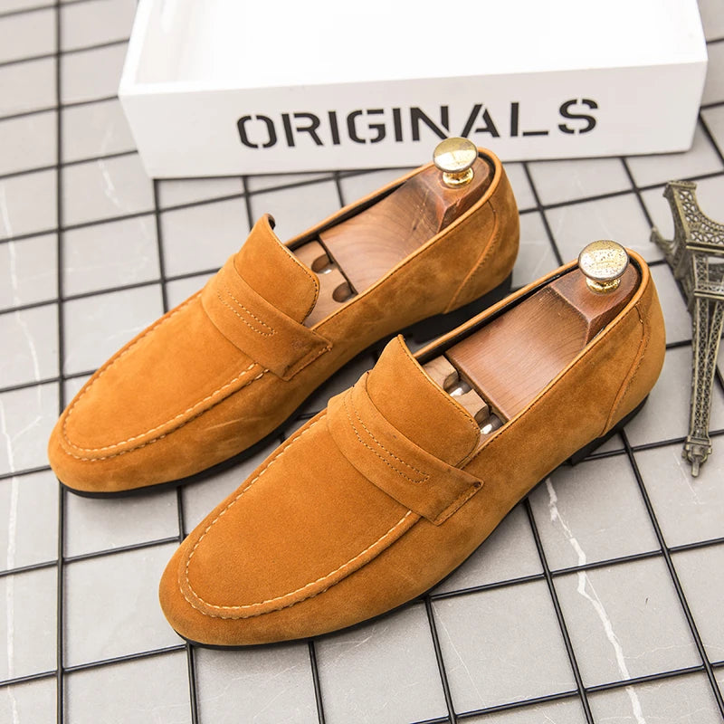 Hard Wearing Breathable Formal Loafers Shoes Men