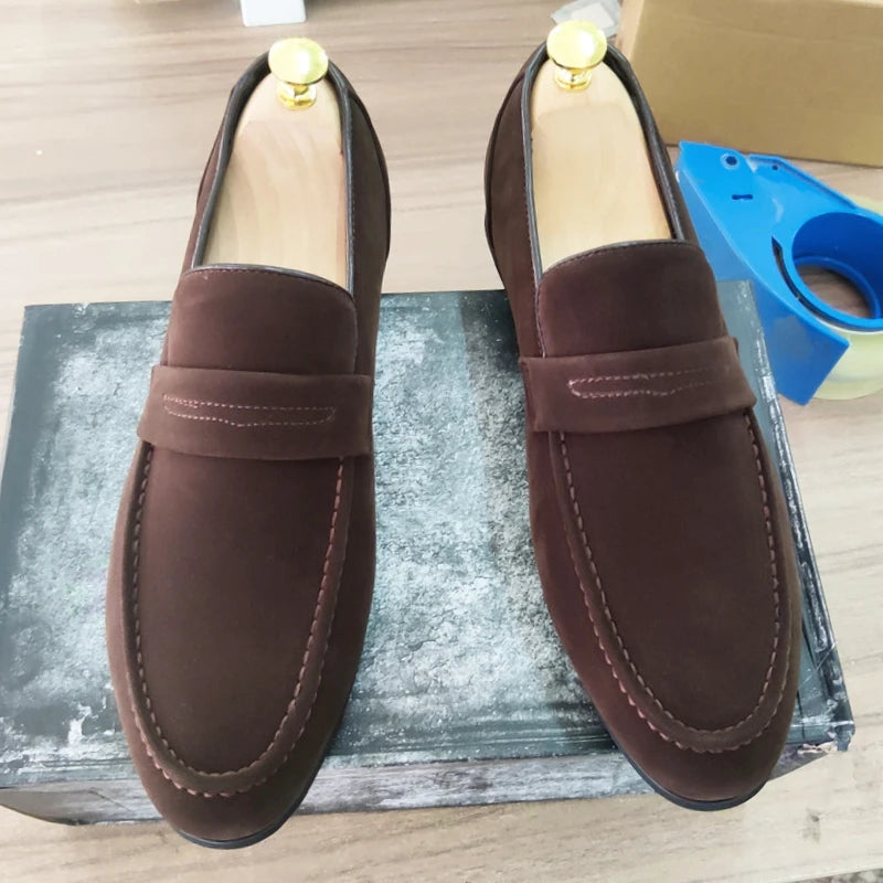 Hard Wearing Breathable Formal Loafers Shoes Men