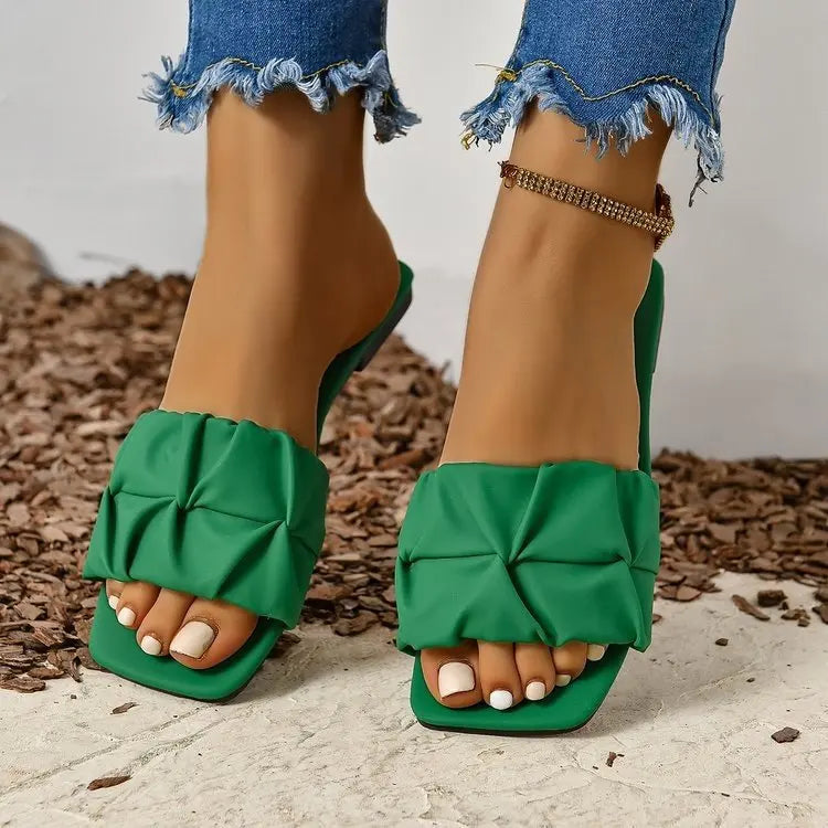 Women Flat Korean Style Slippers