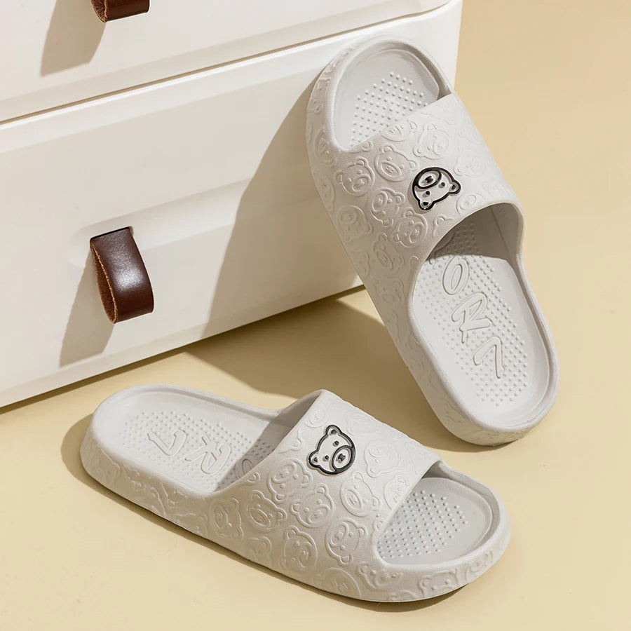 Men's Slippers  Indoor Bathroom Non-slip Soft