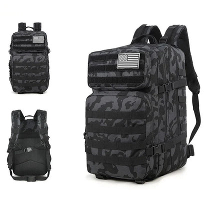 Men's EDC Outdoor Hiking Survival Backpack Camouflage Large Capacity