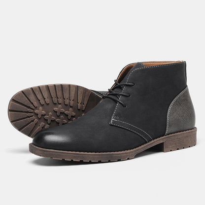 Men Desert Boots Retro American style Men Ankle Boots