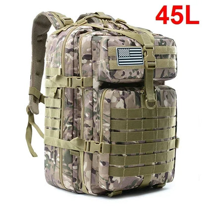 30/50L Tactical Backpacks For Man Hiking Outdoor Survival  Bags 3P Assault Pack EDC Molle Pack For Trekking Hunting Bag
