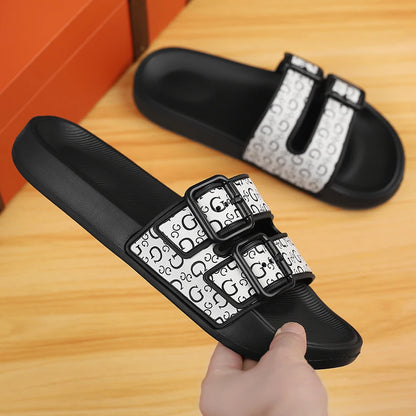 Men's Genuine Comfortable  House Slippers Flip Flop Slides