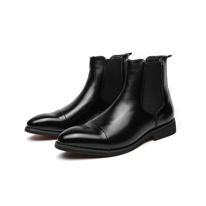 Chelsea Boots for Men Red Sole