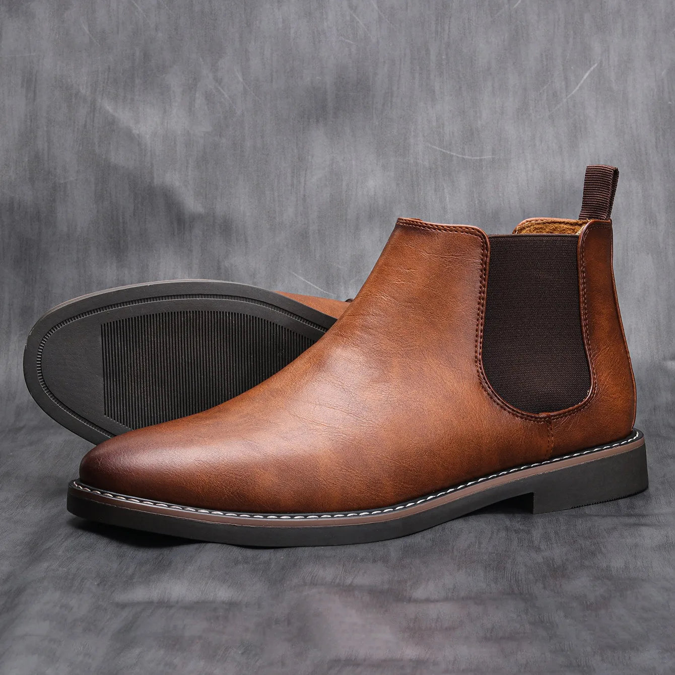 Men Chelsea Boots Brand Retr