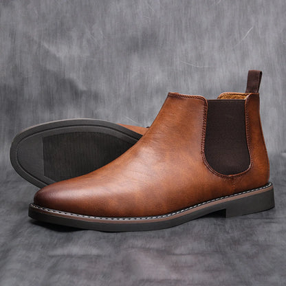 Men Chelsea Boots Brand Retr