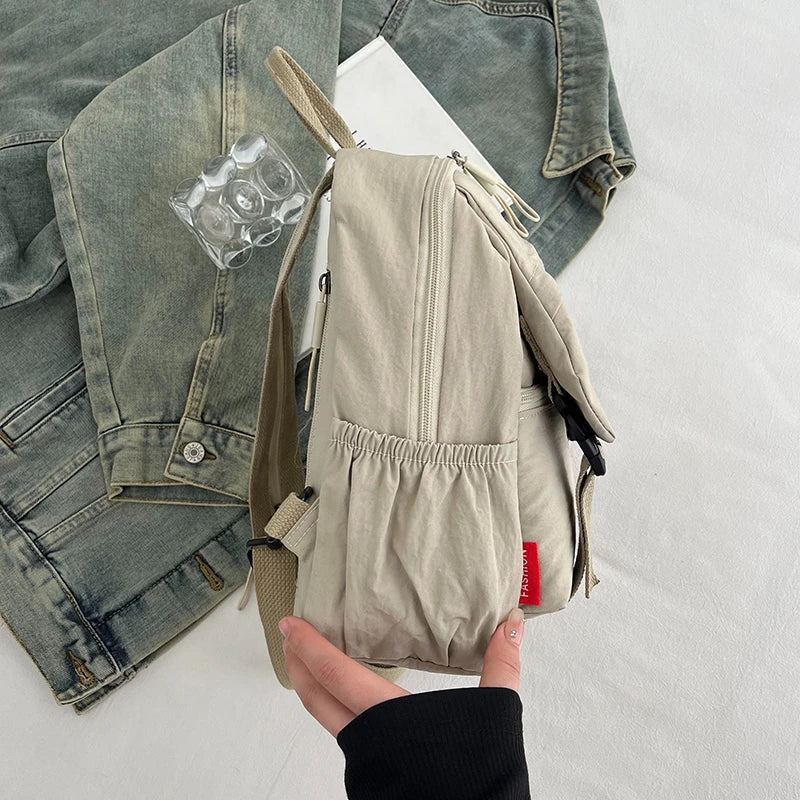 Cross-border new model backpack computer bag with large capacity, suitable for college students' schoolbag storage, double shoul