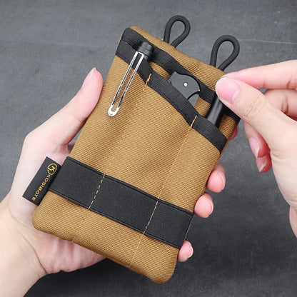 EDC Compact Pocket Organizer Pouch Multifunctional