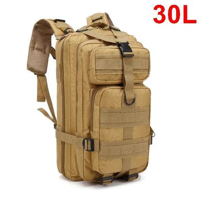 30/50L Tactical Backpacks For Man Hiking Outdoor Survival  Bags 3P Assault Pack EDC Molle Pack For Trekking Hunting Bag