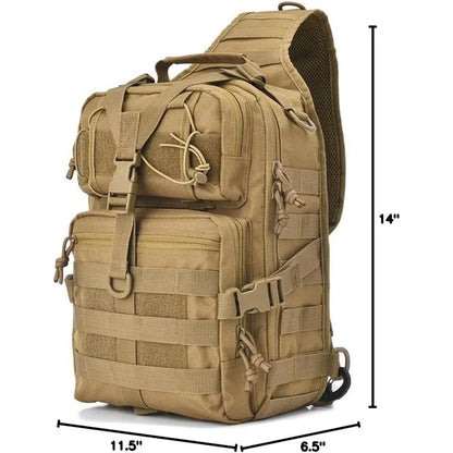 Tactical Chest Bag for Men's Travel Backpack