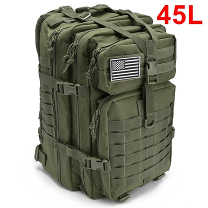 30/50L Tactical Backpacks For Man Hiking Outdoor Survival  Bags 3P Assault Pack EDC Molle Pack For Trekking Hunting Bag