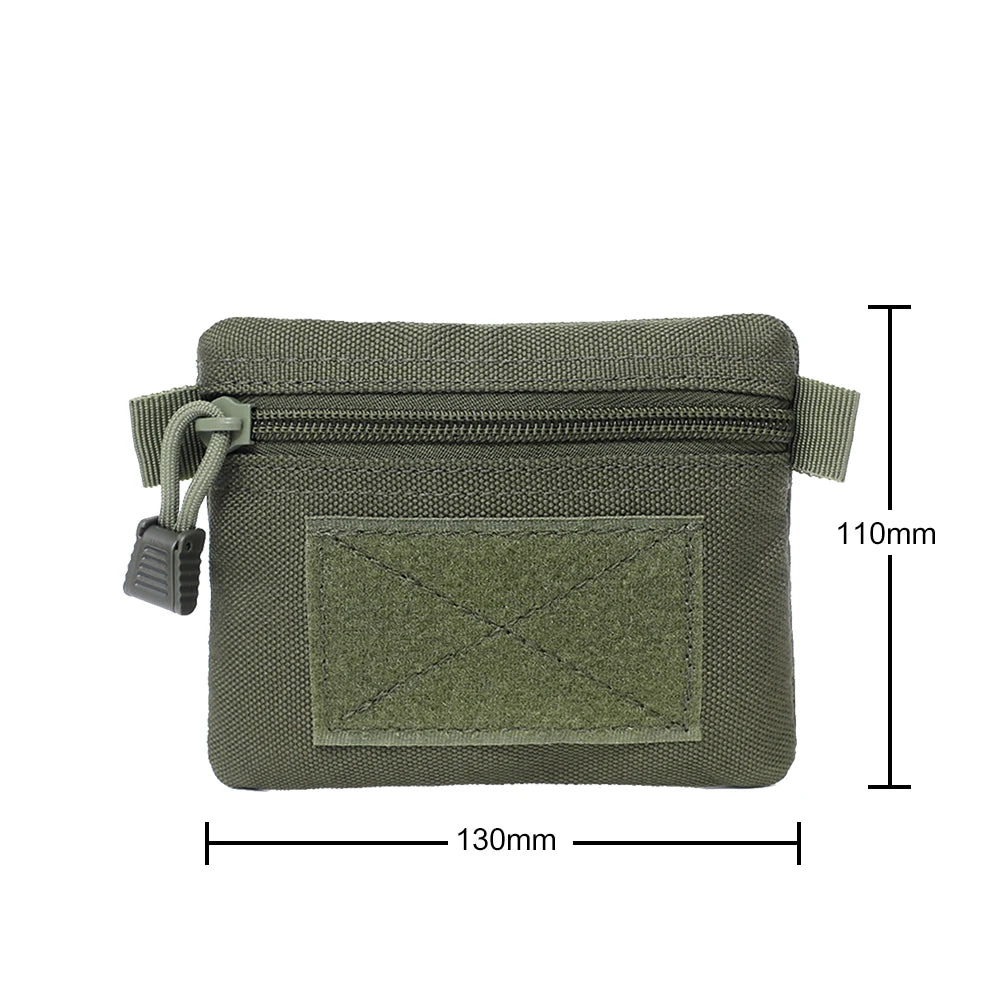 EDC Mobile Wallet Waterproof Portable Travel Zipper