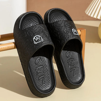 Men's Slippers  Indoor Bathroom Non-slip Soft