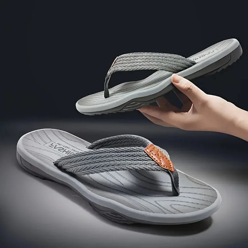 Men Flip Flops  EVA Slip-On  Comfortable Designer House Slippers High Quality Non Slip