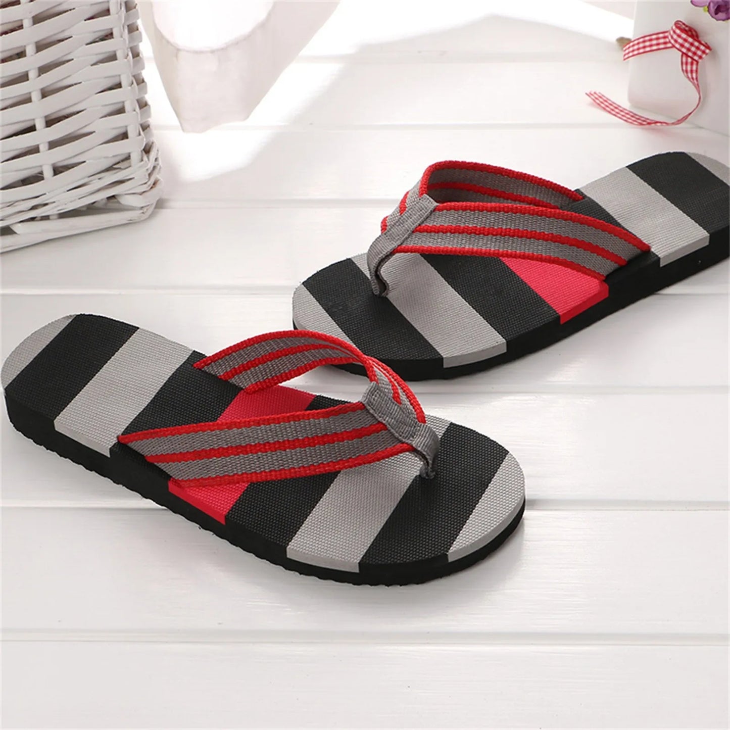 Male Casual Slipper Flip Flops Indoor Outdoor - High Quality