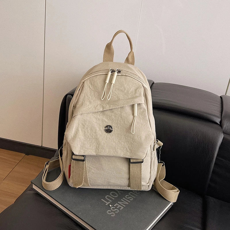 Cross-border new model backpack computer bag with large capacity, suitable for college students' schoolbag storage, double shoul