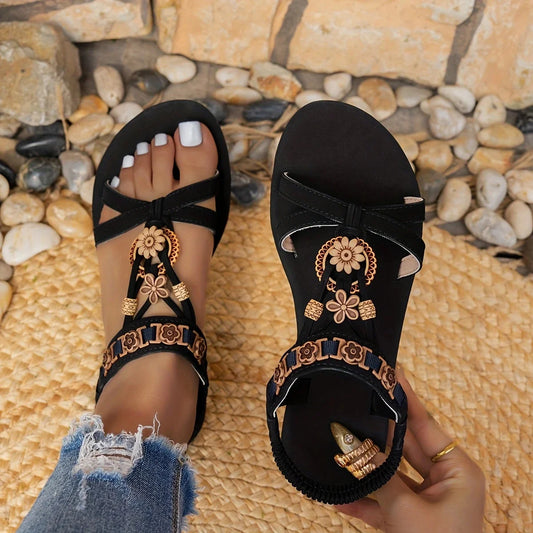 Women Wedge Sandals Bohemia Style