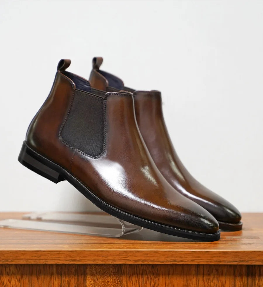 New Chelsea Boots Men Shoes