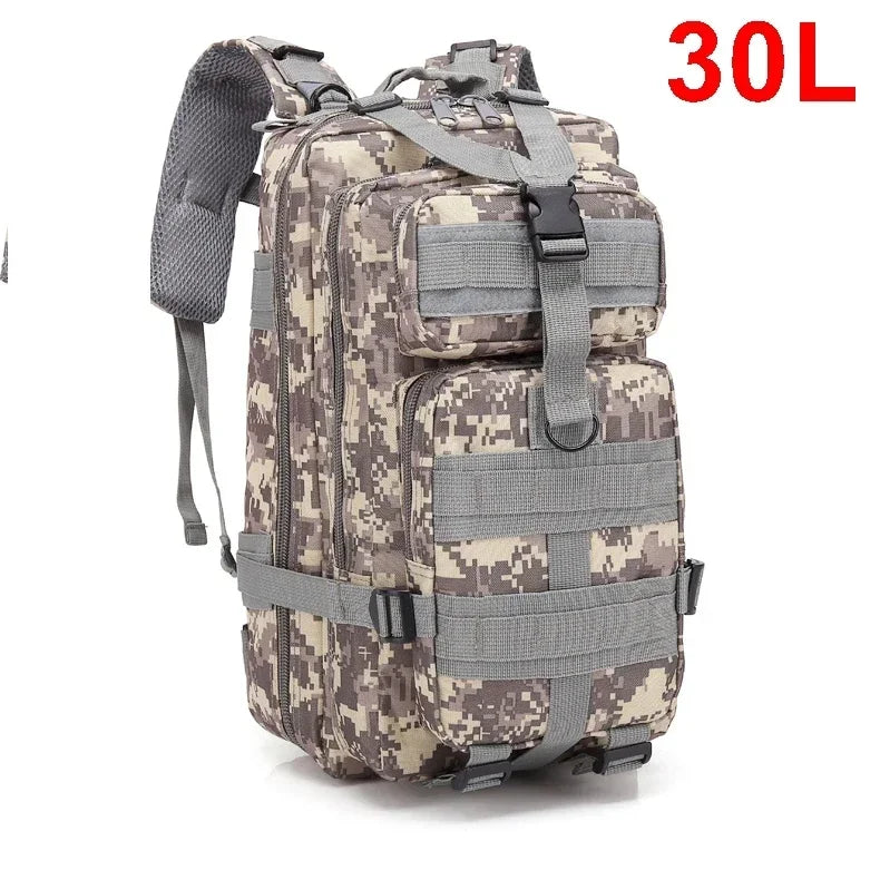 30/50L Tactical Backpacks For Man Hiking Outdoor Survival  Bags 3P Assault Pack EDC Molle Pack For Trekking Hunting Bag