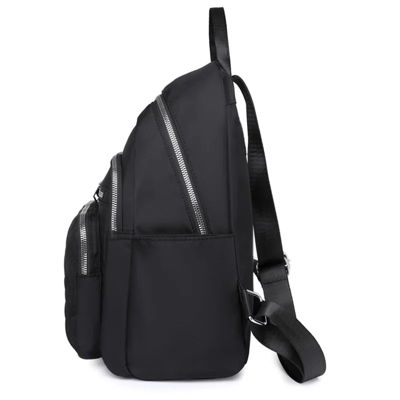 Neutral Square Bag Backpack Nylon Travel Men's and Women's Backpacks