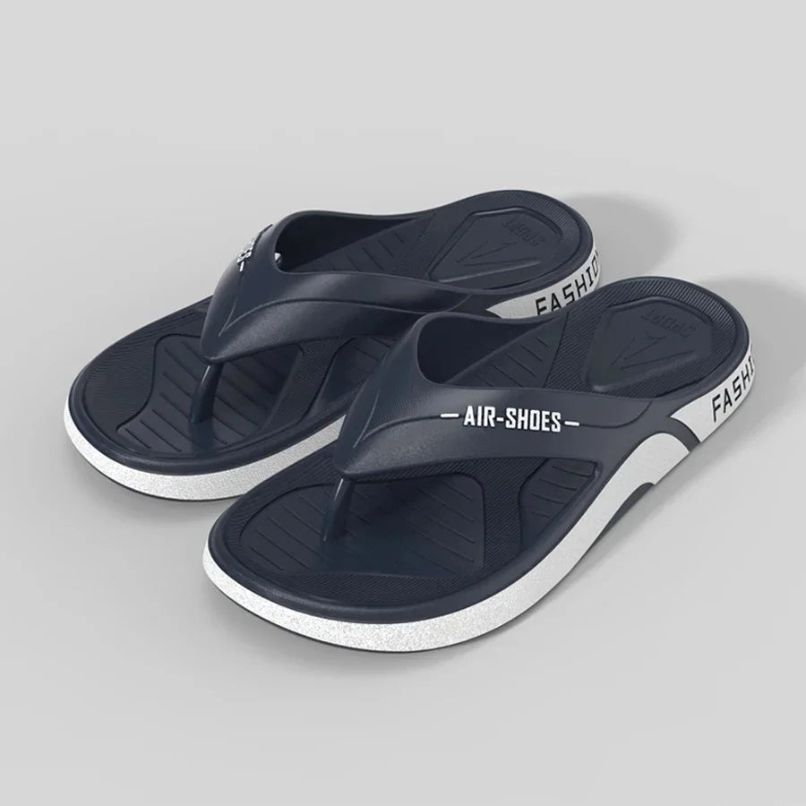 Men's Flip-flops  Outdoor Casual  Slippers PVC Soft-soled Non-slip Flip Fop Couple Home Bathroom sandal