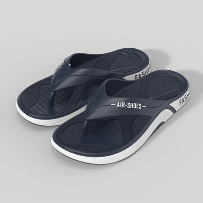 Men's Flip-flops  Outdoor Casual  Slippers PVC Soft-soled Non-slip Flip Fop Couple Home Bathroom sandal